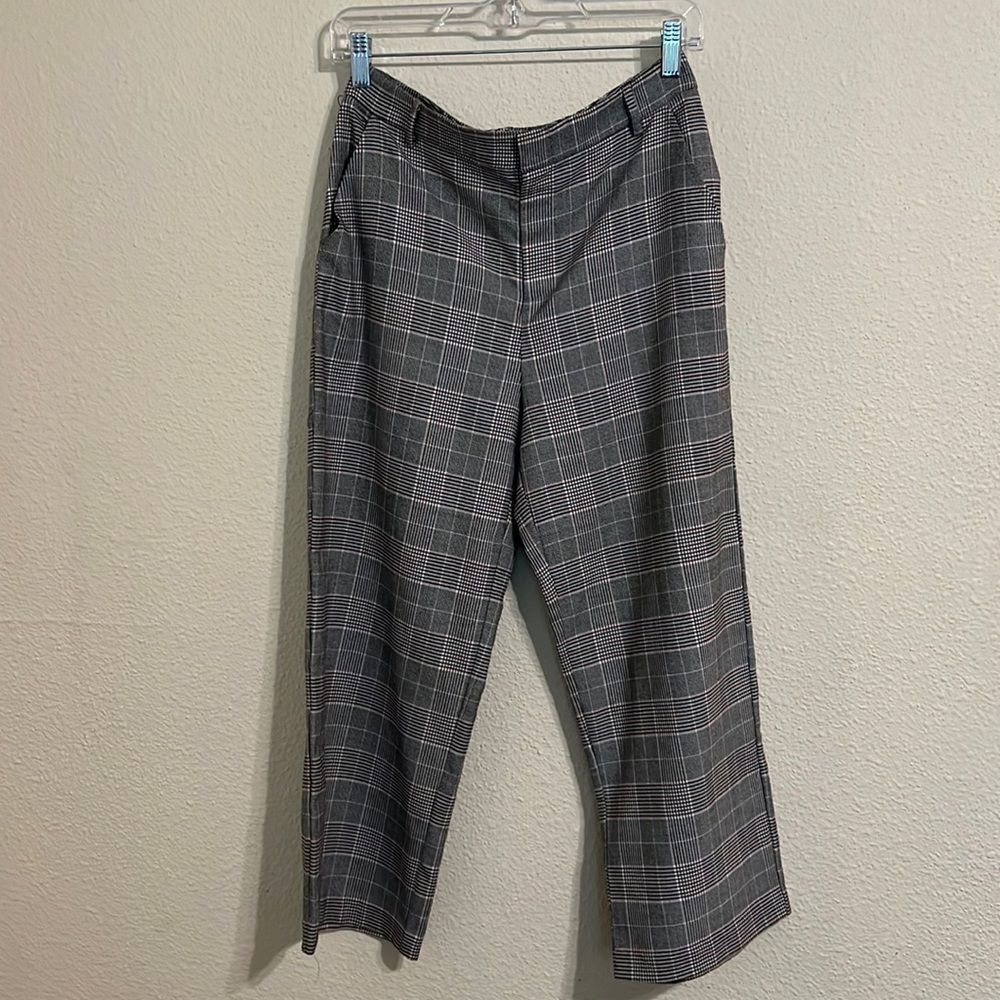 F21 Plaid Culottes 